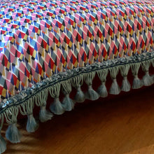 Load image into Gallery viewer, 50x50 Liberty London Geometric cushions with silk backing