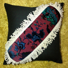 Load image into Gallery viewer, 50x50 House of Hackney cushions with cream fringing