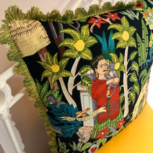 Load image into Gallery viewer, 50x50 Frida cushions with fabulous edging.
