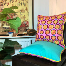 Load image into Gallery viewer, 50x50 Vibrant Pomegranate Cushions
