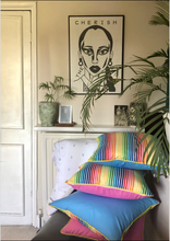 Load image into Gallery viewer, 50x50 Rainbow cushions
